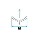 Lewmar Claw Anchor (Galvanised) - 2.2 lb (1 kg)_Additional1