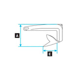 Lewmar Claw Anchor (Galvanised) - 2.2 lb (1 kg)_Additional2