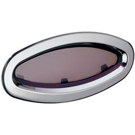 Lewmar Stainless Portlight Size 8 Opening, Chrome Trim - Elliptical