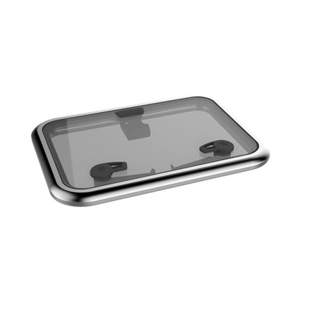 Lewmar Medium Profile Hatch Size 40 - 19 3/8 x 19 3/8 in. Flange Base (Grey/Silver)