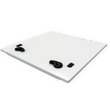 Lewmar Low Profile Hatch - 20 3/16 x 20 3/16 in. (513 x 513 mm) (White Acrylic / Silver Frame) - Size 44