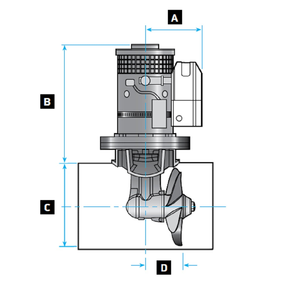 Lewmar Bow Thruster 185TT 4.0 KW 24V_Additional1