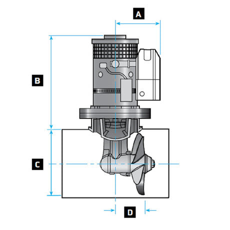 Lewmar Bow Thruster 185TT 5.0 KW 24V_Additional1