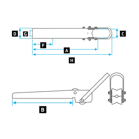 Lewmar Bow Roller - Delta Type (14 - 35lb.)_Additional1