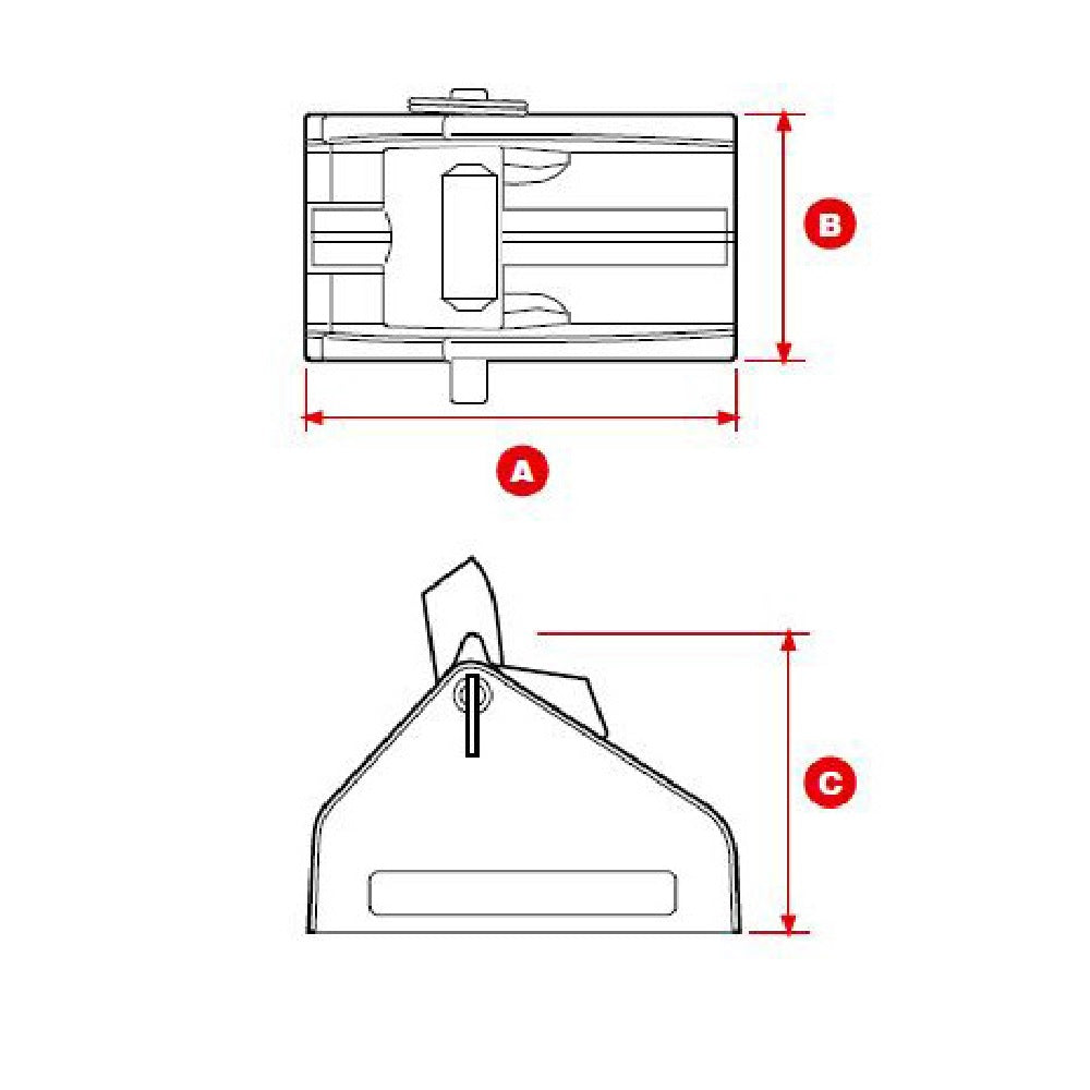 Lewmar Anchor Stopper for 1/4 to 3/8 Chains (Stainless Steel)_Additional1