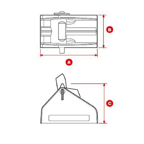 Lewmar Anchor Stopper for 1/4 to 3/8 Chains (Stainless Steel)_Additional1