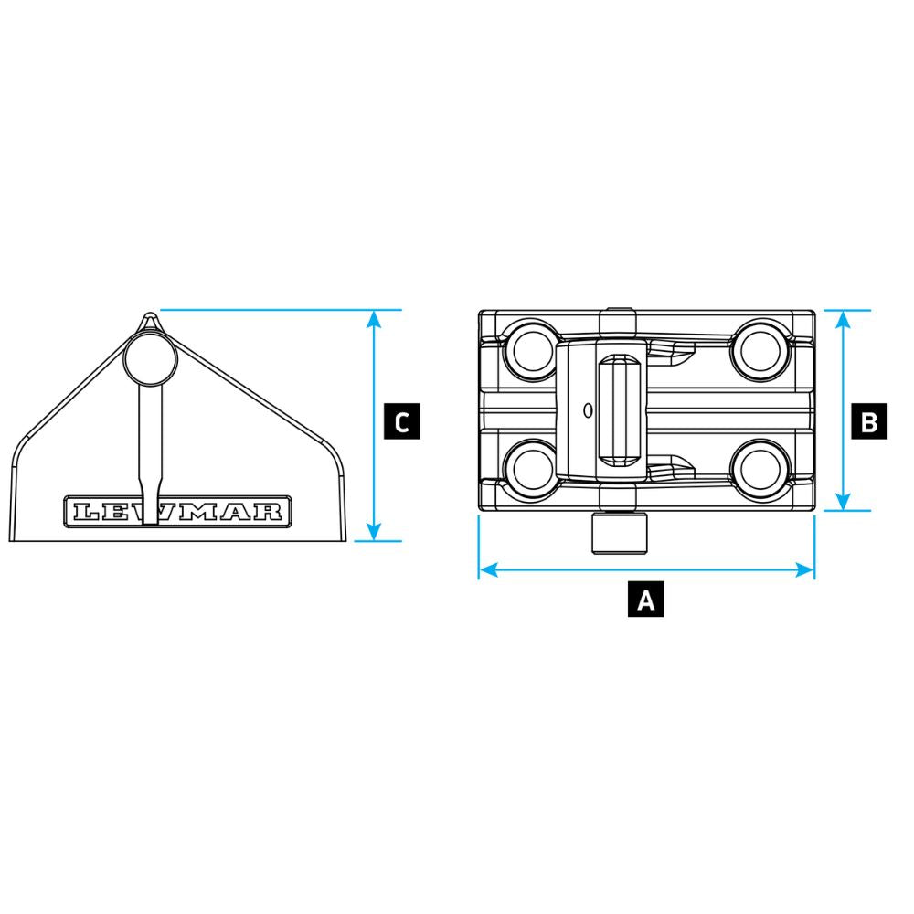 Lewmar 8mm (5/16 in.) Chain Stopper with Lever_Additional1