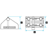 Lewmar 8mm (5/16 in.) Chain Stopper with Lever_Additional1