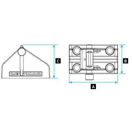 Lewmar 8mm (5/16 in.) Chain Stopper with Lever_Additional1