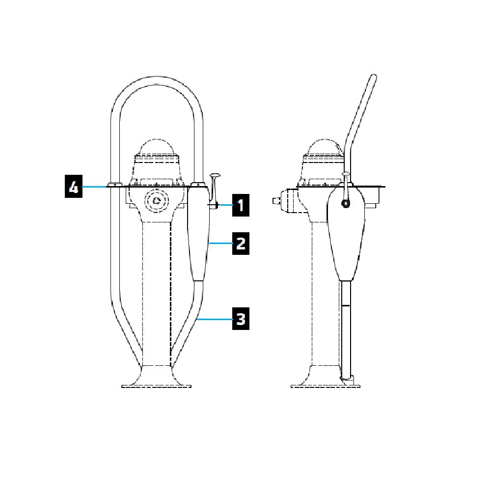 Lewmar Guardrail Kickback Enguard Kit_Additional1