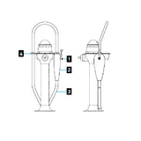 Lewmar Guardrail Kickback Enguard Kit_Additional1