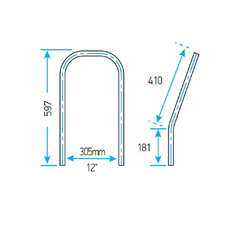 Lewmar Royale Constellation Pedestal + Extended Kickback Guardrail_Additional1