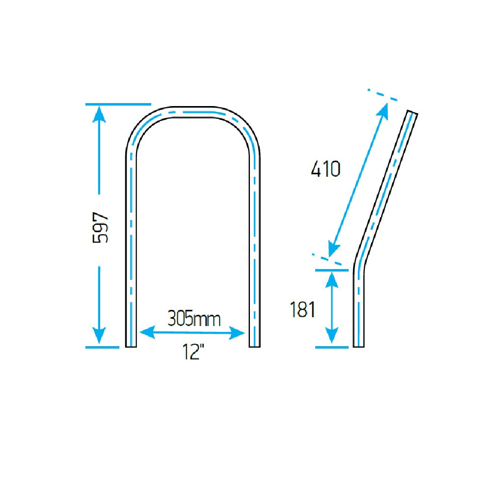 Lewmar Royale Cobra Pedestal + Extended Kickback Guardrail_Additional1