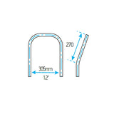 Lewmar Integra Cobra Pedestal + Kickback Guardrail_Additional1