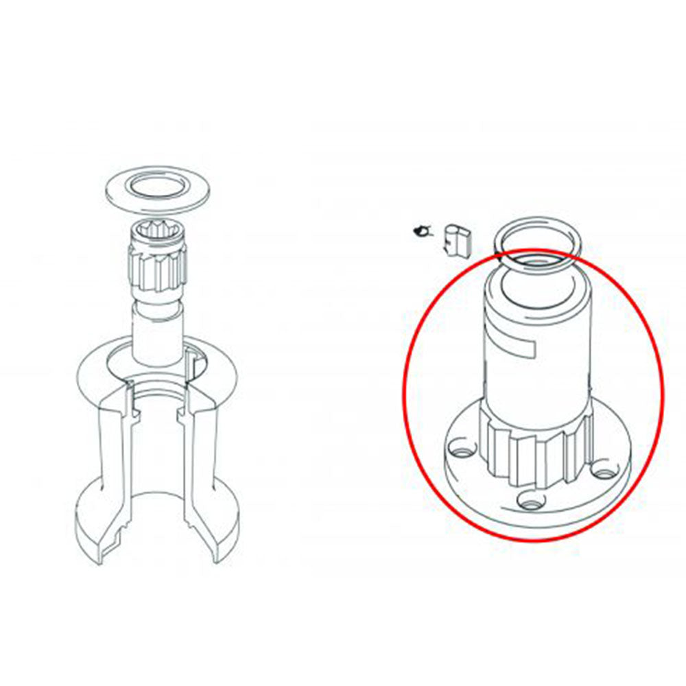 Lewmar Center Stem for Standard 8_Additional1