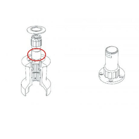 Lewmar Spindle for Standard 8 Winches_Additional1