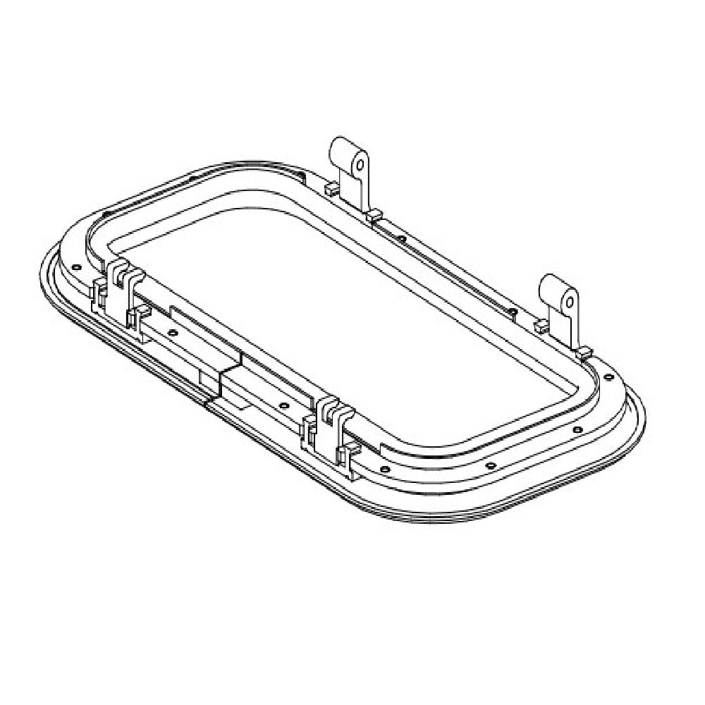 Lewmar Standard Port (New) Size 1 Opening Outer Frame