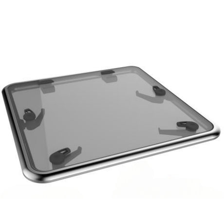 Lewmar Medium Profile Hatch Size 77, Acrylic & Seal (MKII) for hatch with Friction Lever - Grey