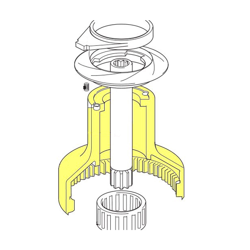 Lewmar OBS Standard 24 Drum Aluminum Grey