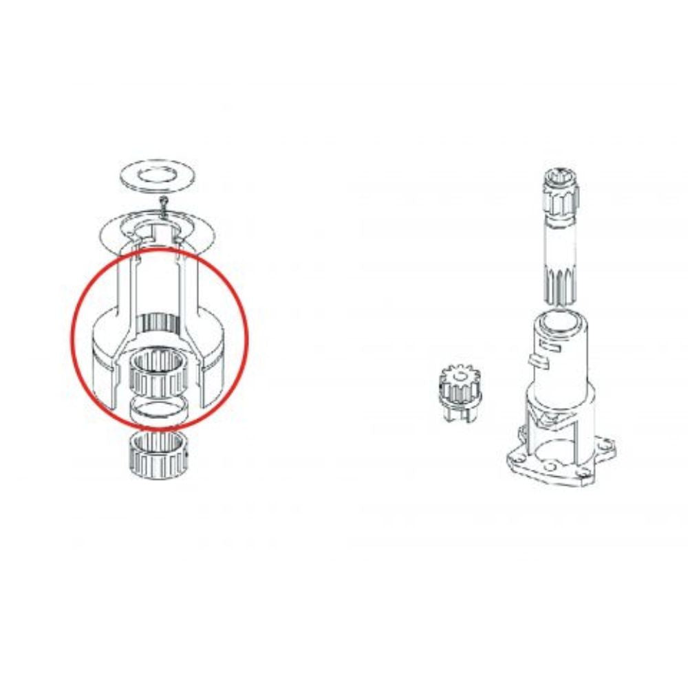 Lewmar OBS Standard 24 Drum Aluminum Grey_Additional1