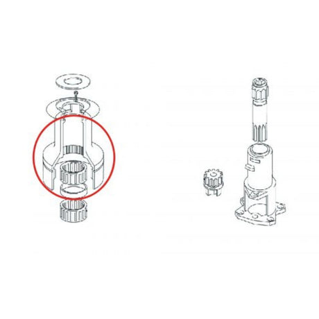 Lewmar OBS Standard 24 Drum Aluminum Grey_Additional1