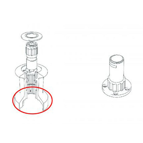 Lewmar Rolex Crown for Standard 30/40