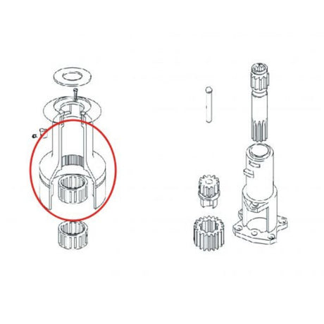 Lewmar Standard 40 Drum Aluminum_Additional1