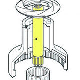 Lewmar Main Spindle for Standard 12/16