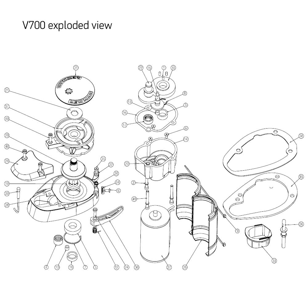 Lewmar V700 Drive Shaft Kit