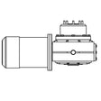 Lewmar V5/C5 12V Motor Gearbox