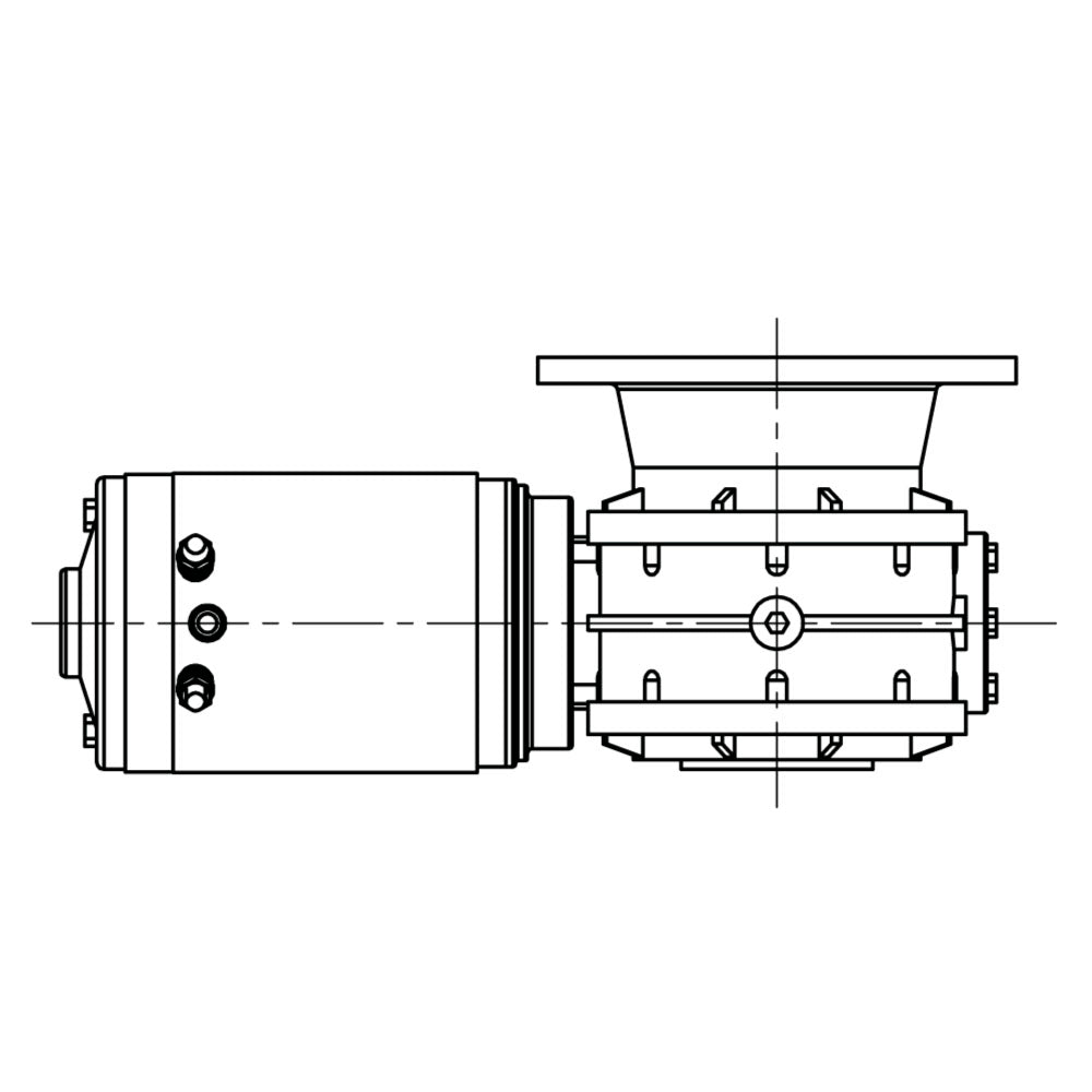 Lewmar V6 Windlass 24V Motorgear Box Assembly