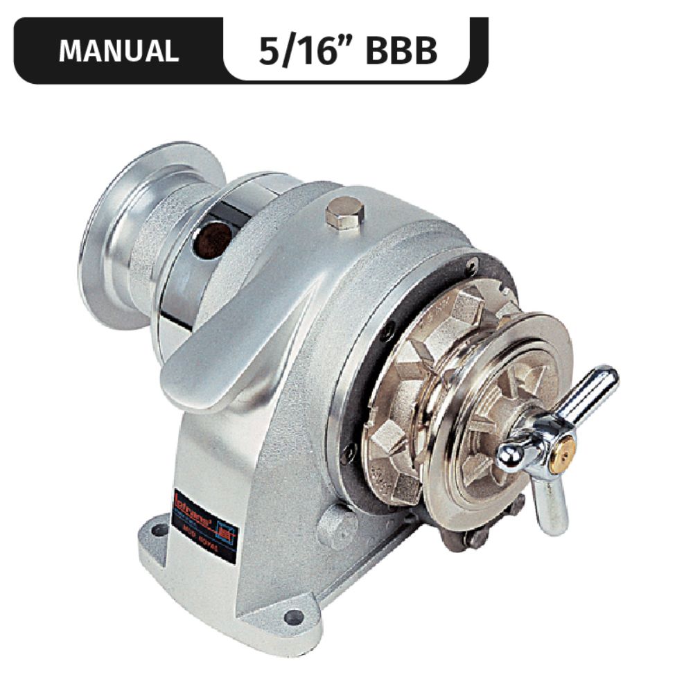 Lofrans Royal Manual Windlass - 5/16" BBB Gypsy - Manual (N/A)