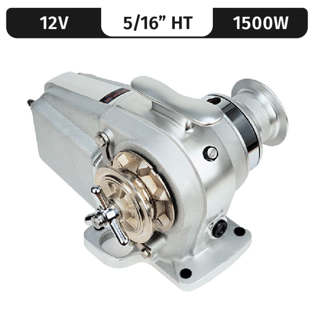 Lofrans Tigres Windlass - 5/16" HT Gypsy - 1500W (12VDC)