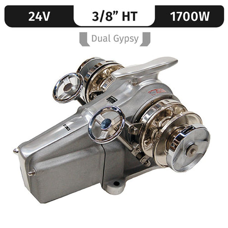 Lofrans Falkon DG Windlass - 3/8" HT Gypsy - 1700W (24VDC)