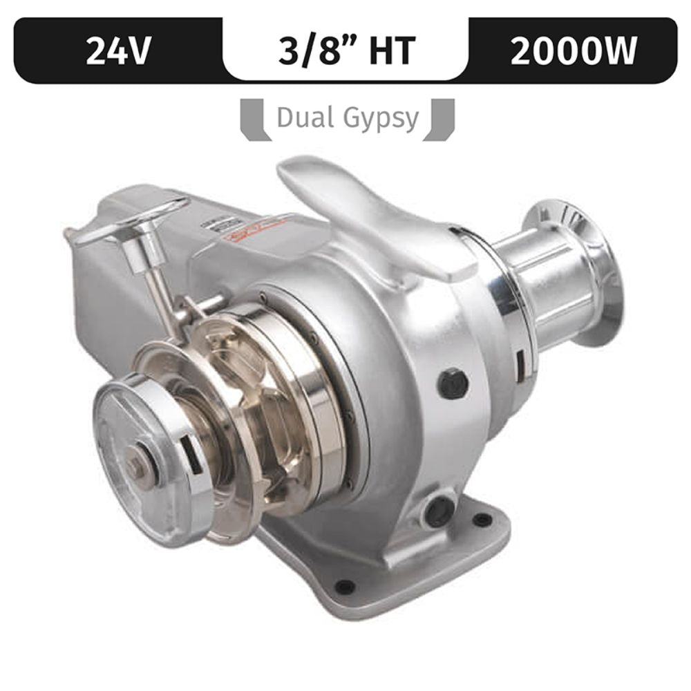 Lofrans Falkon DG Windlass - 3/8" HT Gypsy - 2000W (24VDC)