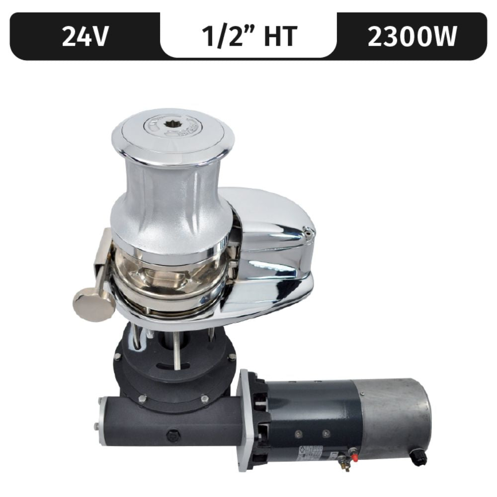 Lofrans Project 2000 X4 C Windlass - 1/2" HT Gypsy - 2300W (24VDC)