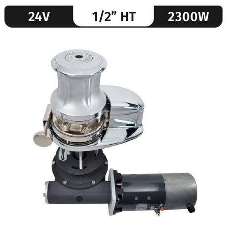 Lofrans Project 2000 X4 C Windlass - 1/2" HT Gypsy - 2300W (24VDC)