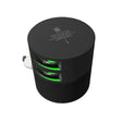 Lopolight Side Lights - Horizontal Mount 112.5&deg; 3nm Green, Double (Black Housing)