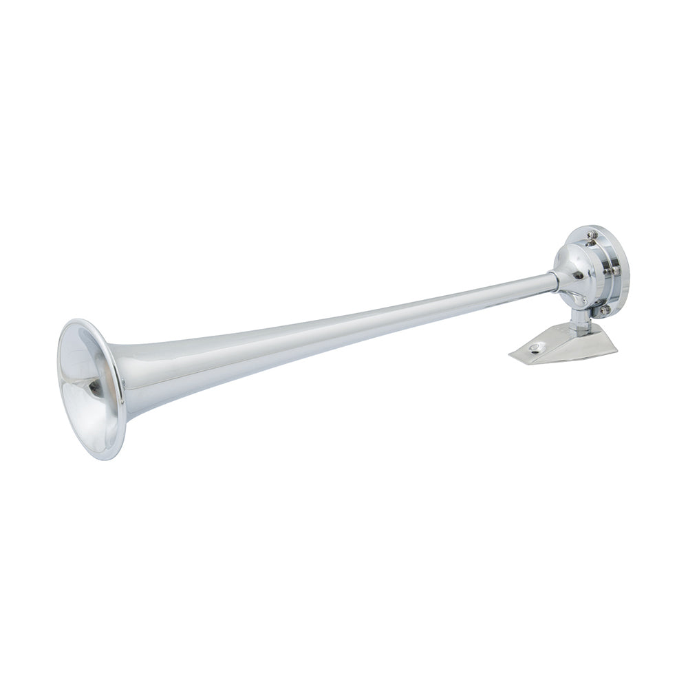 Marinco 12V Chrome Plated Single Trumpet Air Horn