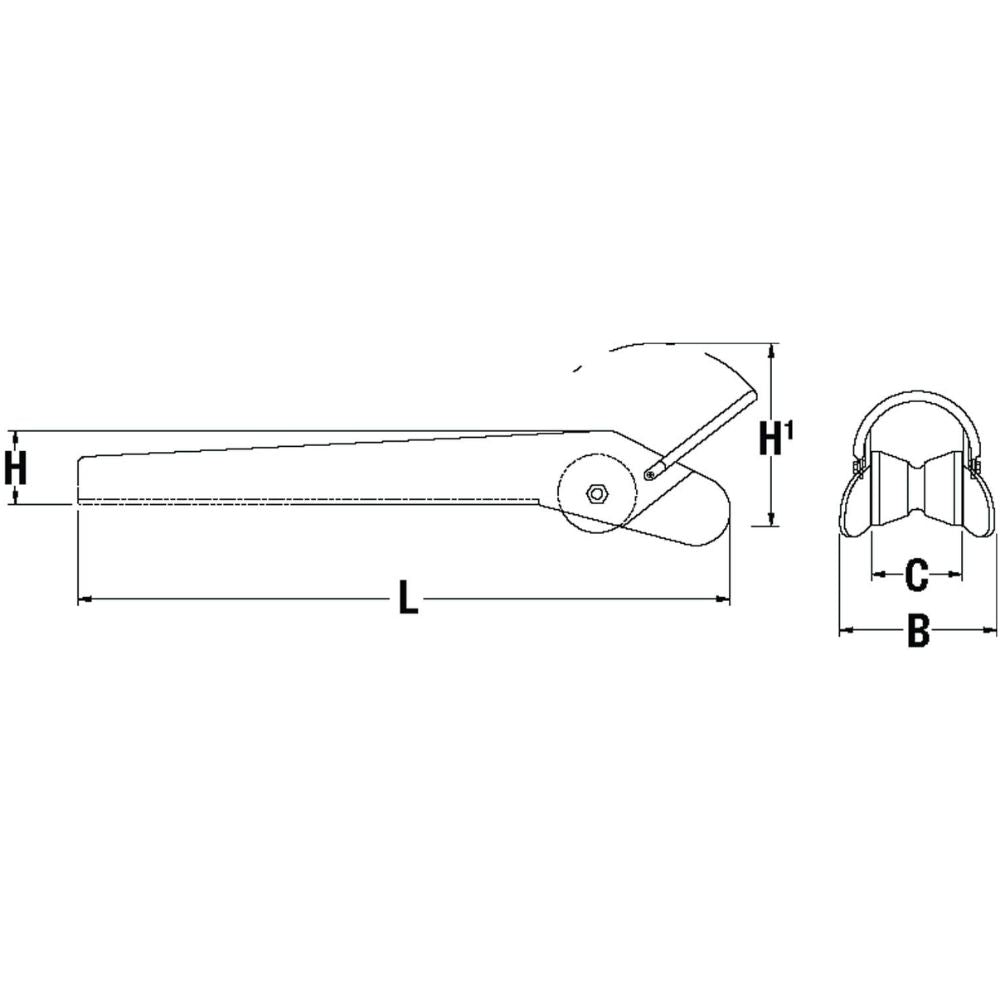 Maxwell Fixed Bow Roller with Anchor Loop_Additional1