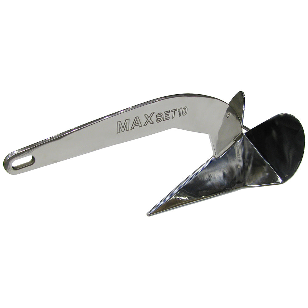 Maxwell Delta Anchor - Maxset (Stainless Steel) - 35 lb (15.9 kg)