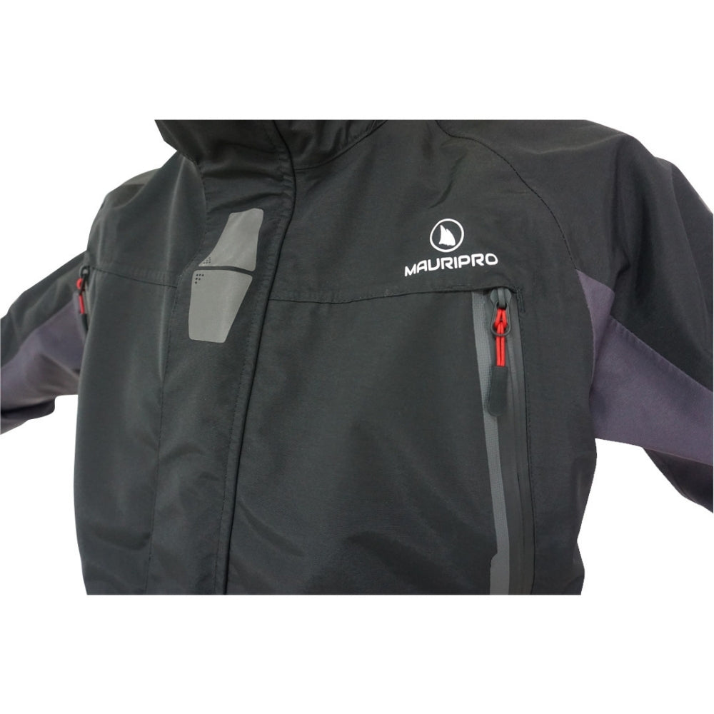 MAURIPRO Apparel MX5 Sailing Jacket - Offshore Coastal (Black)