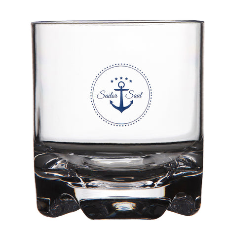 Marine Business Stemless Water/Wine Glass - SAILOR SOUL - Set of 6