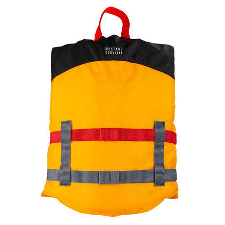 Mustang Youth Livery Foam Vest - Mango/Black - 50-90lbs_Additional1