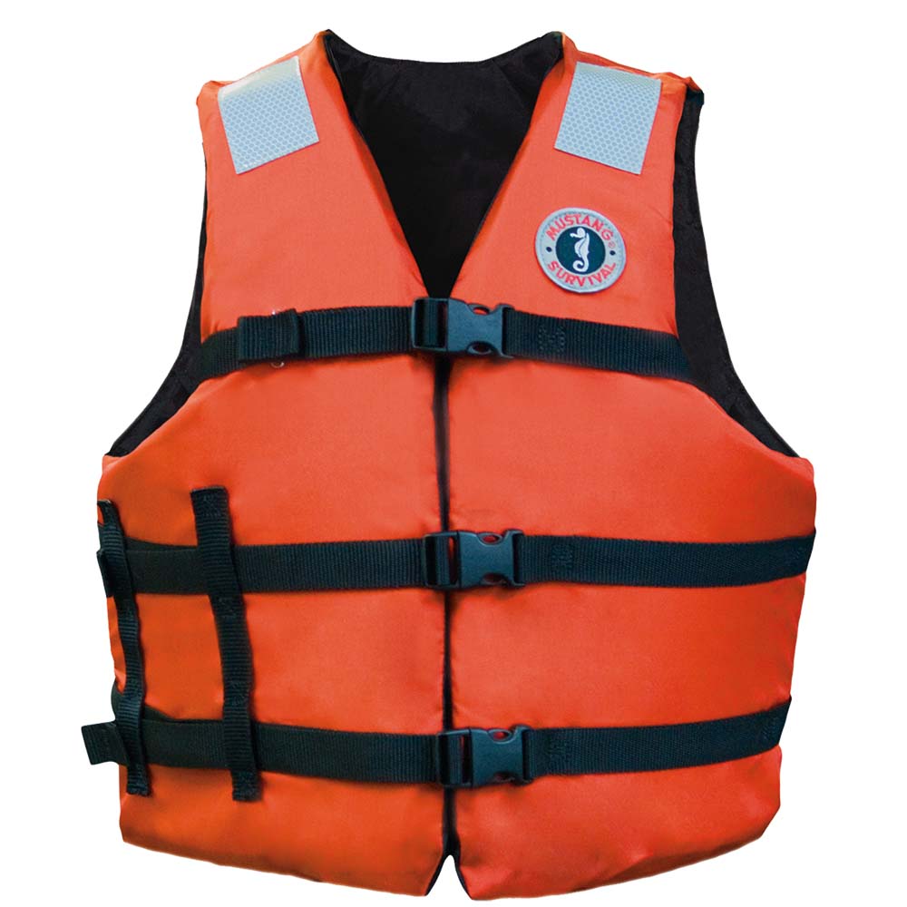 Mustang Universal Fit Flotation Vest - Orange