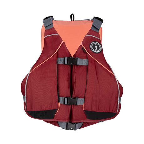 Mustang Women&#39;s Moxie Foam Vest - Merlot/Coral_Additional1