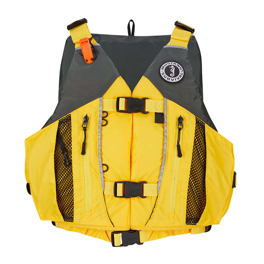 Mustang Solaris Foam Vest - Yellow/Grey_Additional1