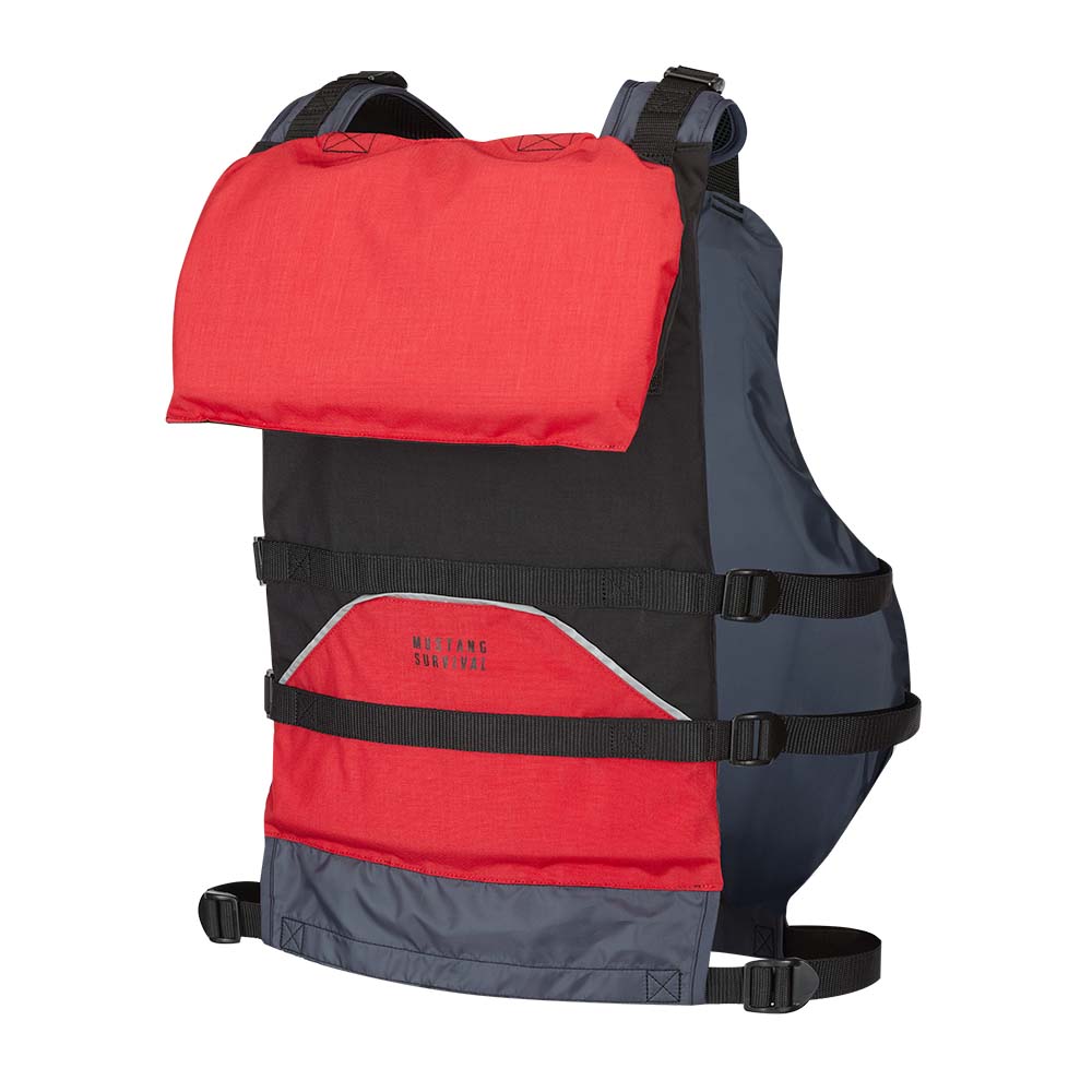 Mustang Youth Canyon V Foam Vest - Red/Black - 50-90lbs_Additional2