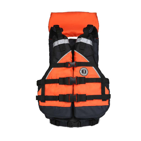 Mustang Explorer V Foam Vest - Orange/Black - Adult Universal