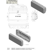 NavPod GP1302 InstrumentPod Pre-Cut f/3 Instruments f/9.5" Wide Guard_Additional1